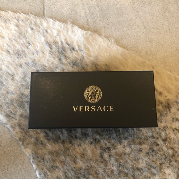 Men's Versace Polarized Black and Gold Sunglasses - Picture 5 of 5